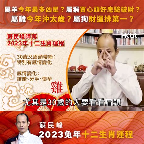 2023 方位 蘇民峰|蘇民峰2023十二生肖兔年增運方法｜加強財運、人緣 